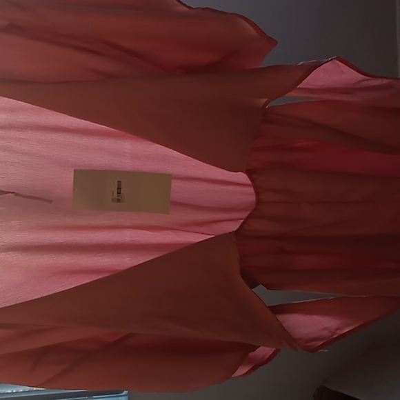 Forever 21 blush pink flowy romper - Picture 5 of 5